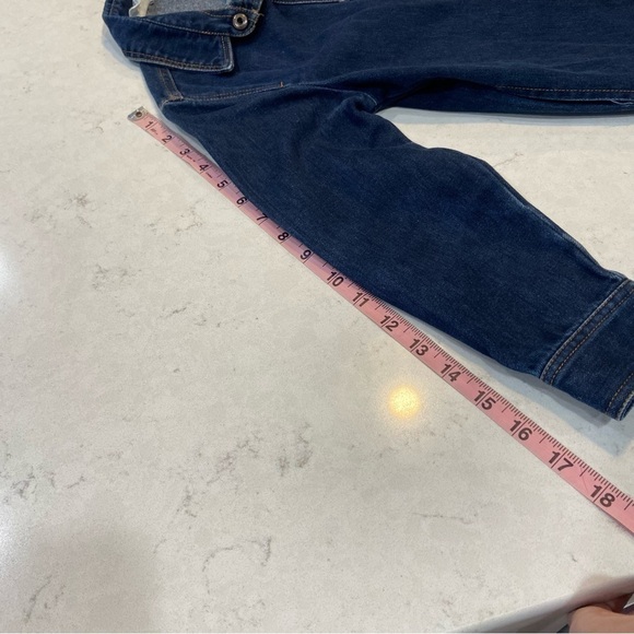 Denim dress/jacket Kids size 12 with painted Smurf - Picture 8 of 13